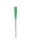 Screwdriver metal with green plastic handle used in hobby jobs f