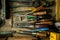 Screwdriver tools old vintage carpenter collections