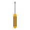 Screwdriver vector icon illustration repair equipment symbol tool. Screwdriver work instrument sign icon service industry. Repair