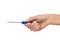 Screwdriver in woman\'s hand