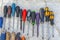 Screwdrivers Tools Collection