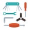 Screwdrivers and Wrenches Set