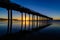 Scripps pier sunset