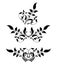 Scroll, cartouche, decor, vector