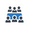 Scrum meeting icon