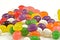 A scrumptious mound of colorful candies.