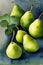 Scrumptious and nutritious green pears