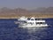 Scuba diving boats sailing in Red Sea