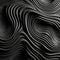 Sculpted Black And Grey Wavy Abstract Textured Background