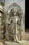 Sculptural details,Hoysala temple, Halebidu,India