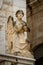 Sculpture of angel in facade, Catholic Wedding Church in Cana, Israel