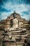 Sculpture of Buddha in ancient city Ayutthaya