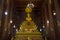 Sculpture of a Buddha. Interior of Phra Ubosot of Buddhist Temple of Wat Pho, Bangkok