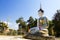 Sculpture buddha outdoor idyllic in tempe