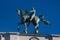 Sculpture called El Instante Preciso on Granada City Hall