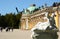 Sculpture facing Sanssouci palace. Potsdam. Germany