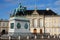 Sculpture of Frederik V on Horseback in Amalienborg Square in Co