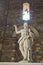 Sculpture in front of altair at Volterra cathedral, Tuscany