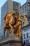 The sculpture of General William Tecumseh Sherman sits at the main entrance of Central Park,NYC,2015