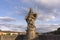 Sculpture on Old bridge in Wurzburg