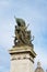 Sculpture in the Piazza Venezia Rome