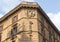 Sculpture of putti on a public building in Rome, Italy