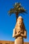 Sculpture of Ramesses the II in Karnak Temple, Luxor, Egypt