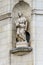 Sculpture of Saint Cecilia porting a lyre in Arriaga Theater (Teatro Arriaga)