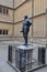Sculpture of Sir Thomas Bodley within the Old Bodleian Library Courtyard, Oxford, United Kingdom