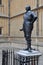 Sculpture of Sir Thomas Bodley within the Old Bodleian Library Courtyard, Oxford, United Kingdom