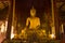 Sculpture of a sitting Buddha. Chiang Mai, Thailand