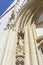 Sculpture of St. Augustine of Hippo, west portal of the church of St. Mark