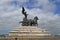 Sculpture at the top of the memorial of Victor Emmanuel II