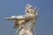 Sculpture at Wat Rong Khun or White Temple, a contemporary unconventional Buddhist temple in Chiangrai, Thailand, was designed by