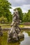 Sculpture water feature at waddesdon manor
