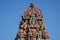 Sculptured facade of the Kapaleeshwarar Temple, Mylapore, Chennai, Tamil Nadu, India