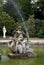 Sculptured fountain. sculptural fountain