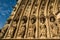 Sculptures of the Apostles on the Santa Maria Basilica de Castello d`Empuries