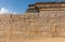 Sculptures on Dussehra Platform at Royal Enclosure, Hampi, Karnataka, India