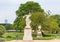 Sculptures in famous Tuileries Garden Jardin des Tuileries nea