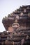 Sculptures of figures playing musical instruments at the 800 year old Sun Temple Complex, Konark, India.