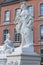 Sculptures in front of the Prince-elector Palace in the center of Trier