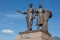 Sculptures of the Green Bridge in Vilnius