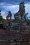 Sculptures of lions on top of Pre Rup temple around Angkor Wat