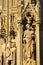 Sculptures and other details from the exterior of saint Stephen\'s catedral at downtown of Vienna