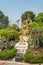 Sculptures in the Park of the monastery Kopan, Kathmandu, Nepal.