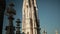 Sculptures saints and martyrs decorating the Cathedral Milan Duomo di Milano