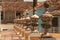 Sculptures on street, in Trinidad, Cuba