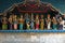 Sculptures of wedding inside the Shri Mariamman Temple in Medan, Indonesia