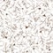 Scurry of Squirrels on the branches. Seamless autumn pattern for gift wrapping, wallpaper, childrens room or clothing